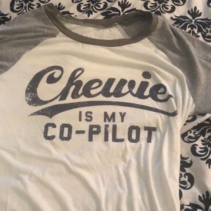 Star Wars baseball tee